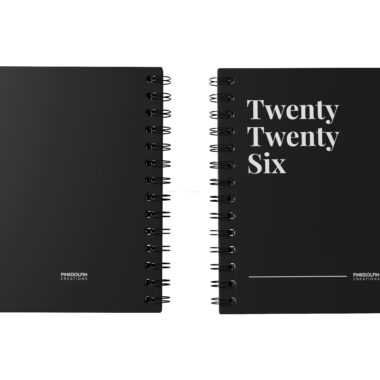 Black - Twenty Twenty Six Planner
